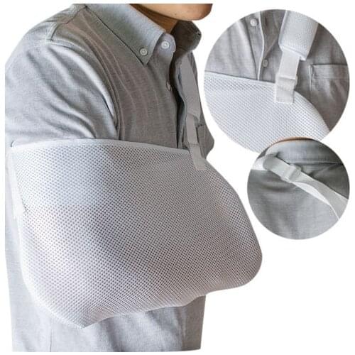 Adjustable Arm Wrist Fracture Sling Support Elbow Shoulder Protector Dislocation Broken Immobilizer Medical Fixation Belt Breath