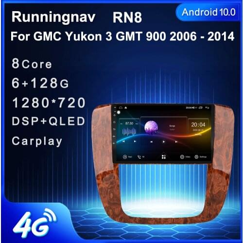 Runningnav For GMC Yukon 3 GMT 900 2006 - 2014 Android Car Radio Multimedia Video Player Navigation GPS