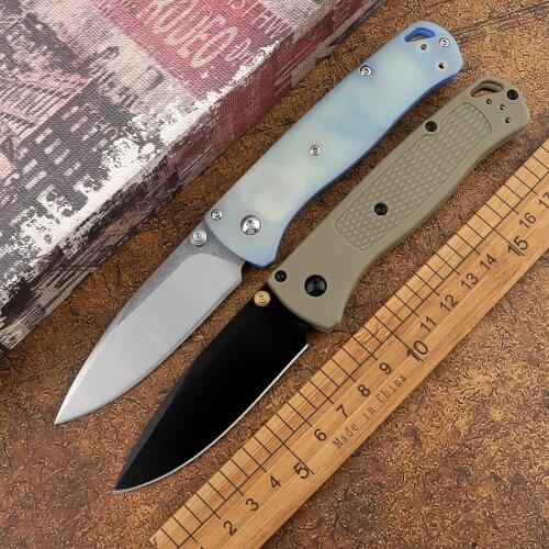 535 folding knife S30V blade tactical camping survival pocket knife G10/nylon fiber handle outdoor hunting and rescue EDC tool