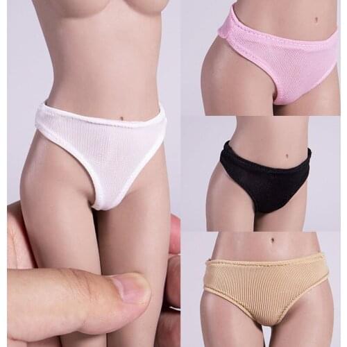 In Stock 1/6 Female Underwear Briefs Clothing Accessories Fit 12" PH TBL Action Figure Body Toys