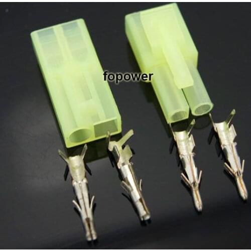 10 pairs RC Model Cable Charger Tamiya Metal Pin Connector Plug