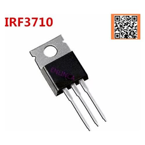 10PCS IRF3710 TO220 IRF3710PBF TO-220 new and original IC good quality