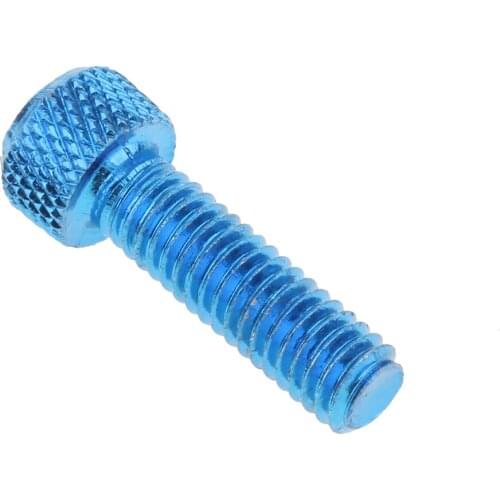 10pcs Blue M6*20mm Aluminum Hex Socket Cap Head Screws Repair Tool