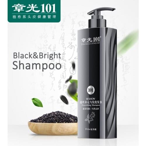 ZHANGGUANG 101 Re-show Nourishing Shampoo For Hair 360g Turn Hair Black Naturally