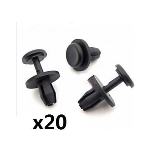 20x For Citroen 8mm Plastic Rivets- Wheel Arch Inner Liner Clips, For Splashguard Clips