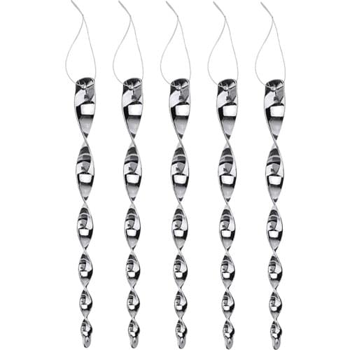5pcs Bird Repellent Reflective Scare Rods Spiral Deterrent Control Device Outdoor Garden Environmental Protection Repellents
