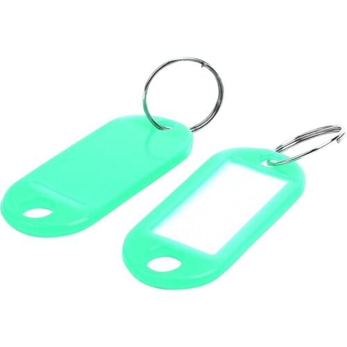 Key Ring Tags(100pcs green)