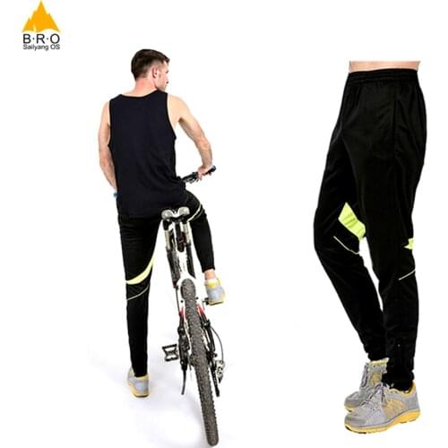 Quick Dry High Elastic Men Cycling Pants Running Hiking Pant Riding Bike Bicycle Pants Breathable Outdoor Sport Fitness Trousers