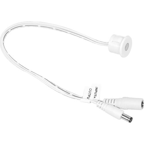 DC12V 2A PIR Motion Activated Body Sensor Switch with DC Cable for LED Strip Light