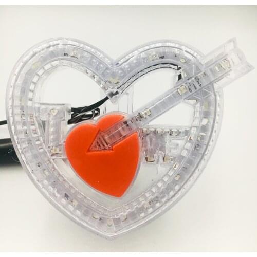 For Wedding Party Decoration Fairy LED Atmosphere Colorful Music Sound Lamp Christmas Interior Multiple Decorative Light Love