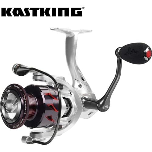 KastKing Spartacus II Spinning Fishing Reel Carbon Fiber Drag Washer Aluminum Spool 10kg Drag 7+1 Ball Bearings for Saltwater