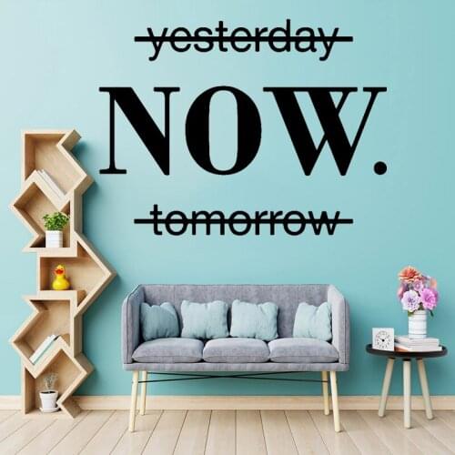 Wall Sticker Motivational Quotes Sentences Phrases Decals Company Office School Wall Decor Living Room Decoration Inspirational