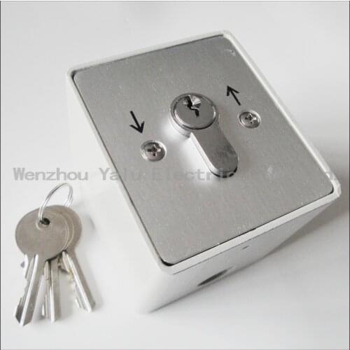 New electric shutter lock YL-8102 key switch lock Bicycle garage door lock Automatic reset safety lock