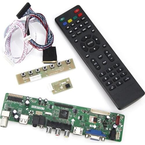 TV+HDMI+VGA+CVBS+USB) For N164HGE-L12 T.VST59.03 LCD/LED Controller Driver Board LVDS Reuse Laptop 1920x1080 Russian