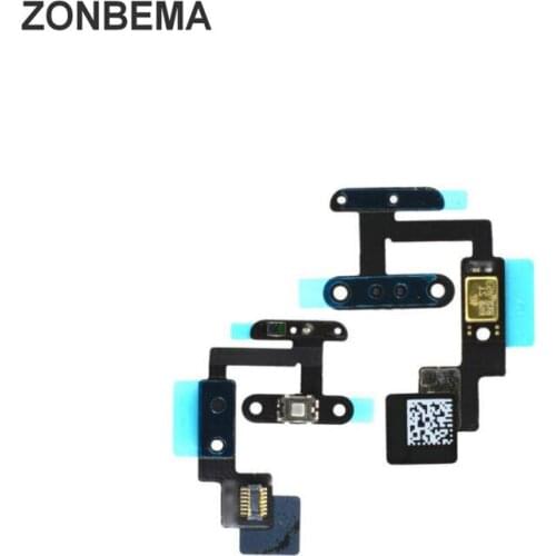 ZONBEMA 50pcs/lot Power Button On Off Volume Control Flex Ribbon Cable Part For iPad Air 2 6