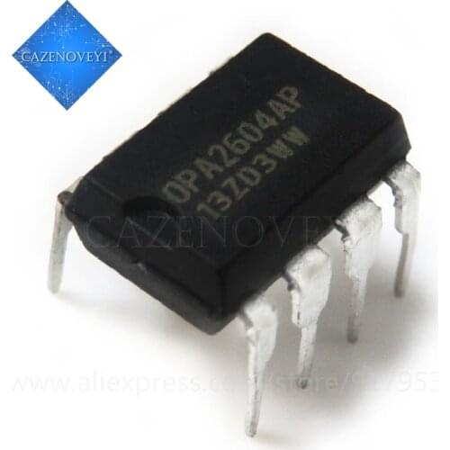 10pcs/lot OPA2604AP OPA2604A OPA2604 DIP-8 new original In Stock