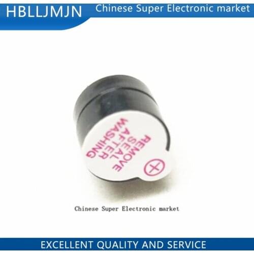 100pcs 3v Active Buzzer Magnetic Long Continous Beep Tone 12*9.5mm