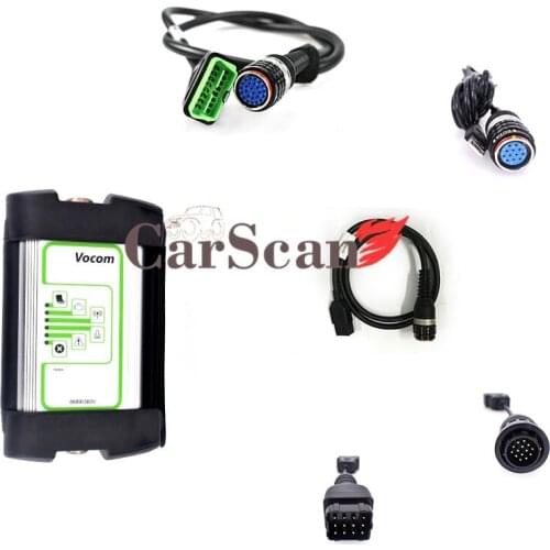 88890300 Vocom heavy duty construction machines with cf19 laptop for volvo vocom with ptt 2.7 OBD OBDII diagnosis scanner tool