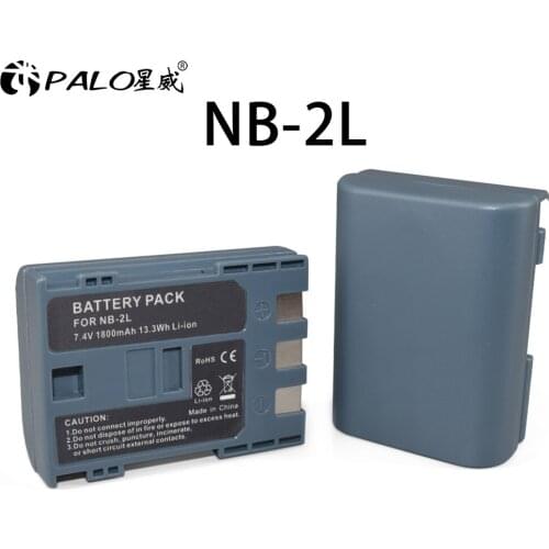 PALO NB-2L NB2L NB-2LH NB 2LH NB2LH nb 2l Digital Camera Battery For Canon Rebel XT XTi 350D 400D G9 G7 S80 S70S30 L10