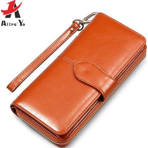 ATTRA-YO Women's Wallets With Zippers