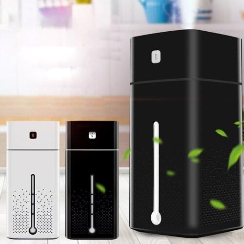Household Air Purifier Essential Aromas Oil Diffuser 7 Color LED Night Light Purifier Office Car Room Ultrasonic USB Changing