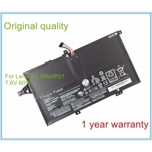 L14M4P21 7.4V 60WH 8100mAh Original Battery L14M4P21 for K41-70 K4170 M41-70 5B10H09633