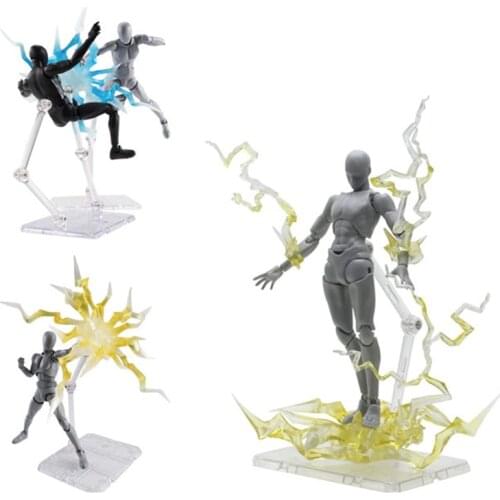 Lightning Special Effects Model Demon Slayer Action Figure Agatsuma Zenitsu DIY Scene Decoration Special Effects Toys For Boy