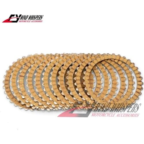 Motorcycle Paper base Friction Clutch Discs plates For Suzuki GSX1100F Katana 1100 GSX1100G GSX1100 GSX 1100 1991-1992-1993