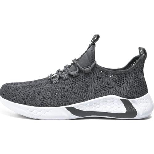 Mens Round Toe Low-top Thick-soled Comfortable Lightweight Sports Shoes Non-slip Fashion Breathable Summer Casual Running Shoes