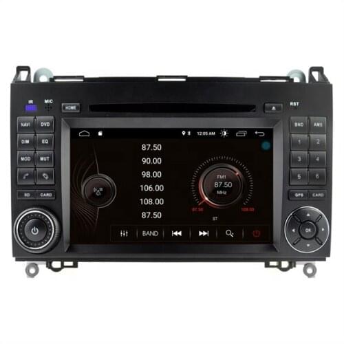 Newnavi 7 Inch Android 10 Car DVD Player with radio GPS Wifi Bluetooth 2 din car multimedia system for MERCEDES-BENZ A/B CLASS
