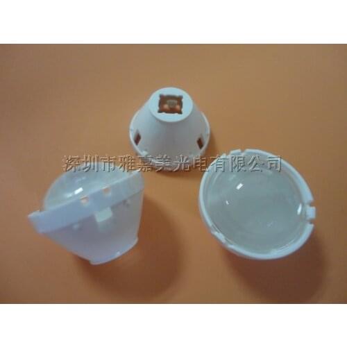 CREE lens Diameter 21mm 20 degrees Plastic LED Lens,T6/U2 condenser lens ,XM-L / XM-L2 lens
