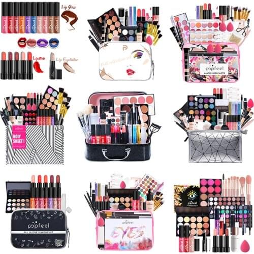 All-In-One Holiday Makeup Gift Set | Makeup Kit For Women Full Kit Cosmetic Essential Starter Bundle