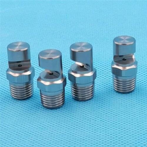 SS wide angle large flow flat fan nozzle,sewage treatment plants deflection flat fan nozzle,tank cooling fan jet tank nozzle