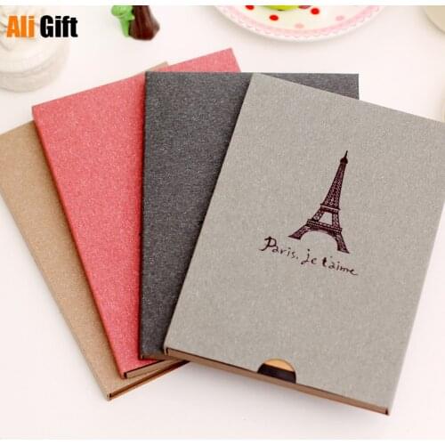 Creative A5 Size DIY Photo Album Effiel Tower Handmade Album Fotos for Lover Wedding Sticker Baby Scrapbooking 4x6 Sticky Type