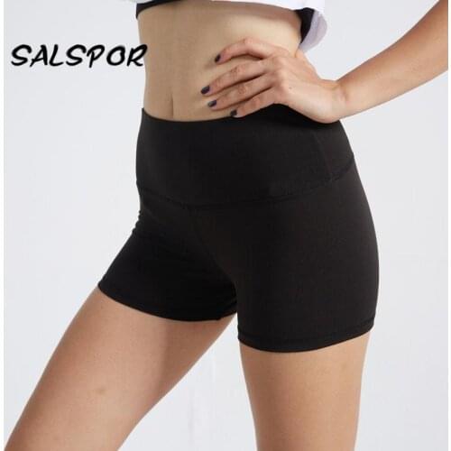 SALSPOR Sports Shorts Push Up Women Sexy Seamless Cycling Shorts Feminino Casual Fitness Pants High Waist Fitness Basic Bottoms
