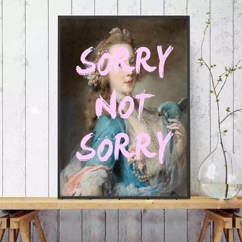 Famous Woman Canvas Painting Don't Tell Me What to Do Quote Prints Modern Decoration Picture for Interior Room Wall Art Decor
