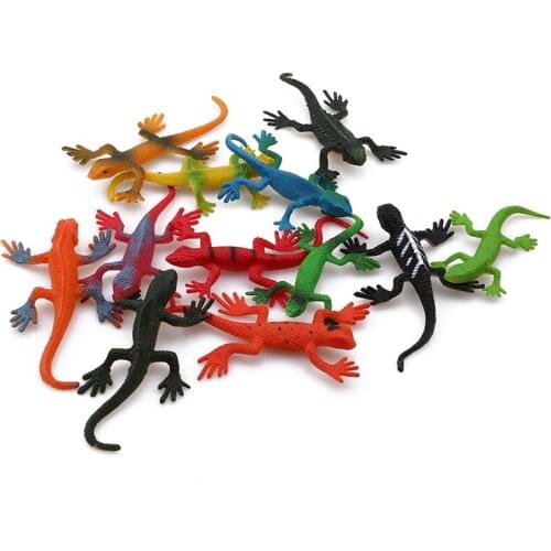 12pcs/set Wild Dinosaur Farm Insects Simulation Animal Model Toys For Children Early Learning Education Animal Cognitive Toy