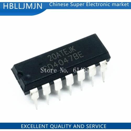 20PCS CD4047BE CD4047BD CD4047B CD4047 4047 DIP14 IC