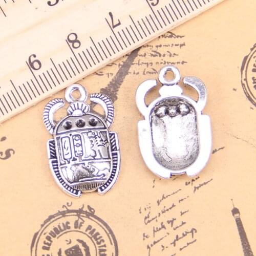 10pcs Charms insect hexapod bug 25x16mm Antique Pendants,Vintage Tibetan Silver Jewelry,DIY for bracelet necklace
