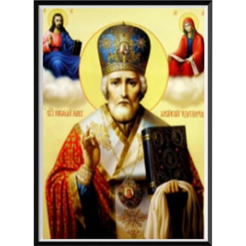 5d Diamond Painting Religious Paintings, Cross Stitch Crafts, Round Diamonds, Handicrafts, Mosaic Embroidery, Wall Decoration