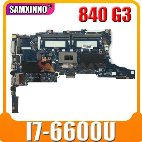 Akemy For CPU. I7-6600U/I7-6500U HP EliteBook 840 G3 Notebook Laptop Motherboard MainBoard 6050a2892401-mb-a01 Test Ok Fast Ship