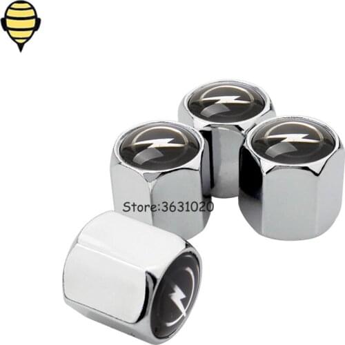 Car Accessories Auto Wheel Rims Tire Valve Stem Caps for Opel Insignia Astra Corsa Mokka Ampera Omega Vivaro Momega Meriva