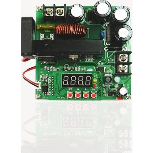 Free Shipping 120V 15A CNC Boost Module/DC Regulator Power Supply/900W Voltage Ammeter/Boost Converter Regulator Power Converter