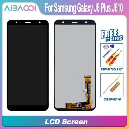 AiBaoQi Brand New 6.0 Inch Touch Screen+1280x720 LCD Display Assembly Replacement For Samsung Galaxy J6 Plus J610 Phone