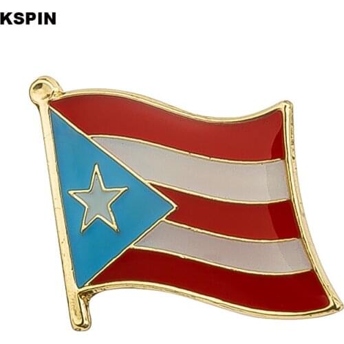 PUERTO RICO flag pin lapel pin badge 10pcs a lot Brooch Icons KS-0239