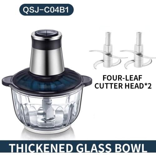 2.5L meat grinder Household electric stainless steel small cooking mixer 220V automatic multifunctional meat filling machine