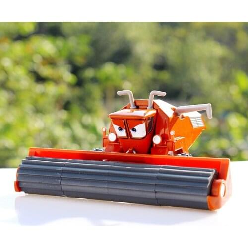 Disney Pixar Cars Harvester Lightning Frank 1:55 Metal Diecast Vehicle Educational Model Car Boys Toy Children Birthday Gifts