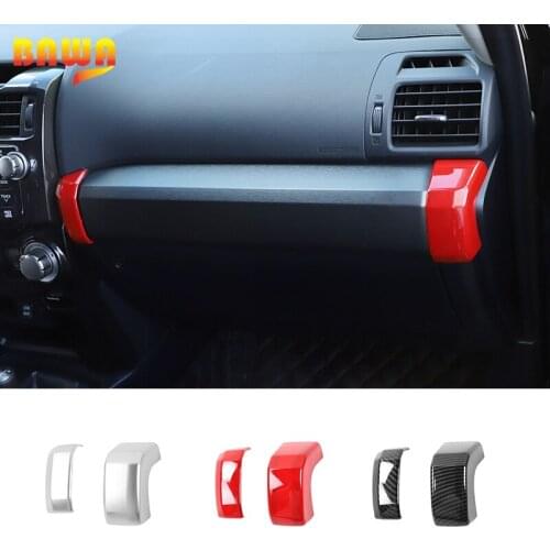 BAWA Car Co-pilot Dashboard Panel Passenger Seat Decoration Trim for Toyota 4 Runner 2010 up Car Interior Accessories Styling