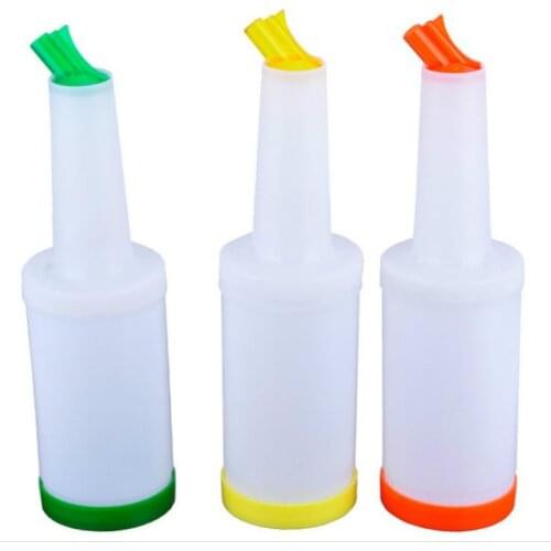 Kitchen Barware Bar Tools Pp Plastic Fancy Bartender Sealed Cans Fruit Juice Bottle Cool Kettle Drinks Pot