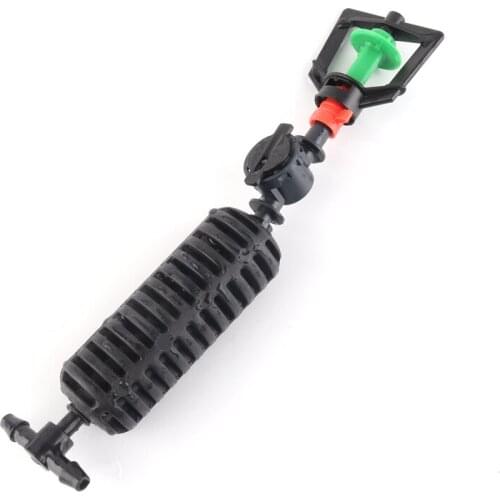 5-30sets Agriculture Nozzle Kit 360 Degree Rotary Irrigation Sprinkler System 6mm Sprinkler Irrigation 4/7mm Hose Connector